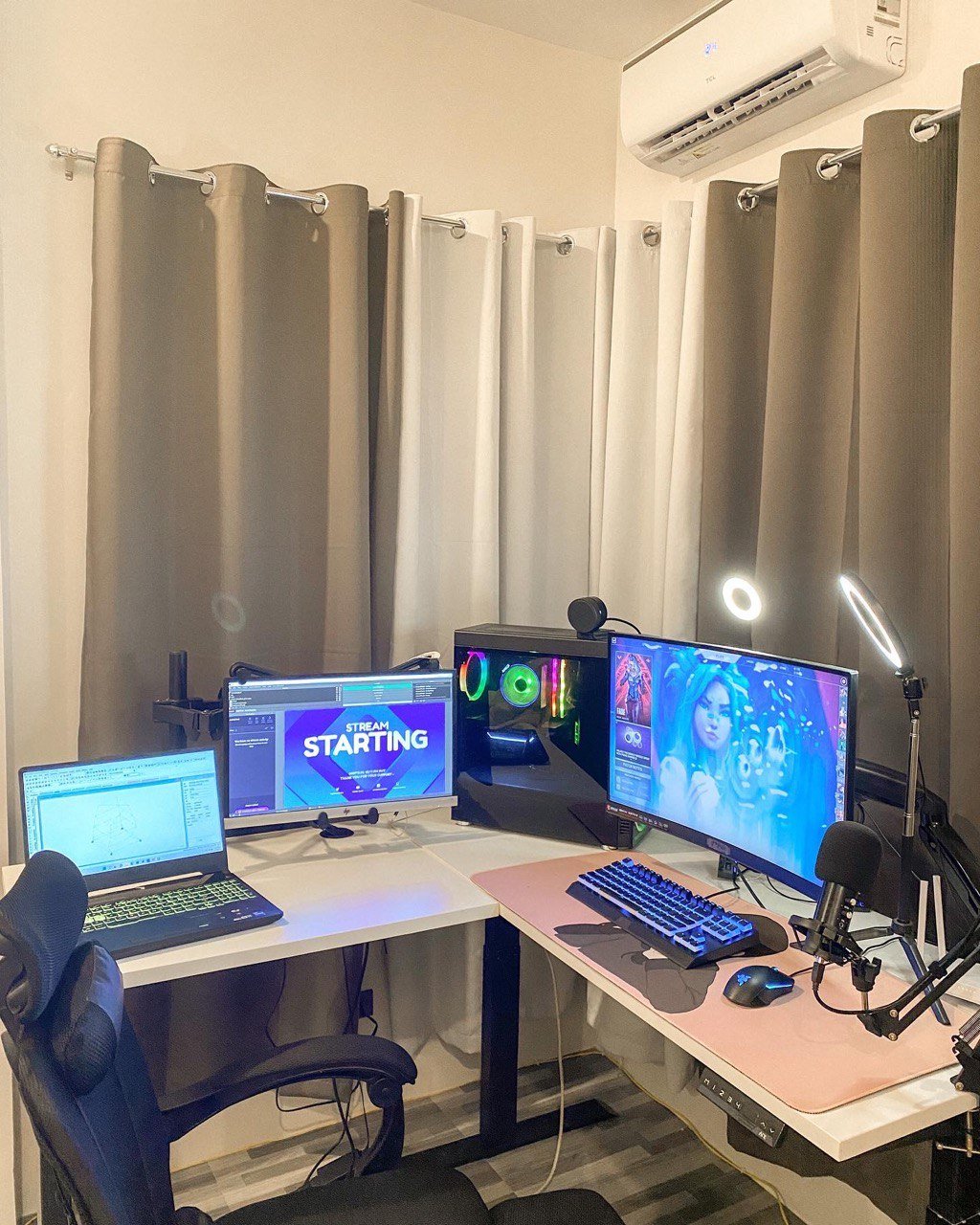 Ark Executive L Shape Standing Desk Workstation - Ark Ergonomics