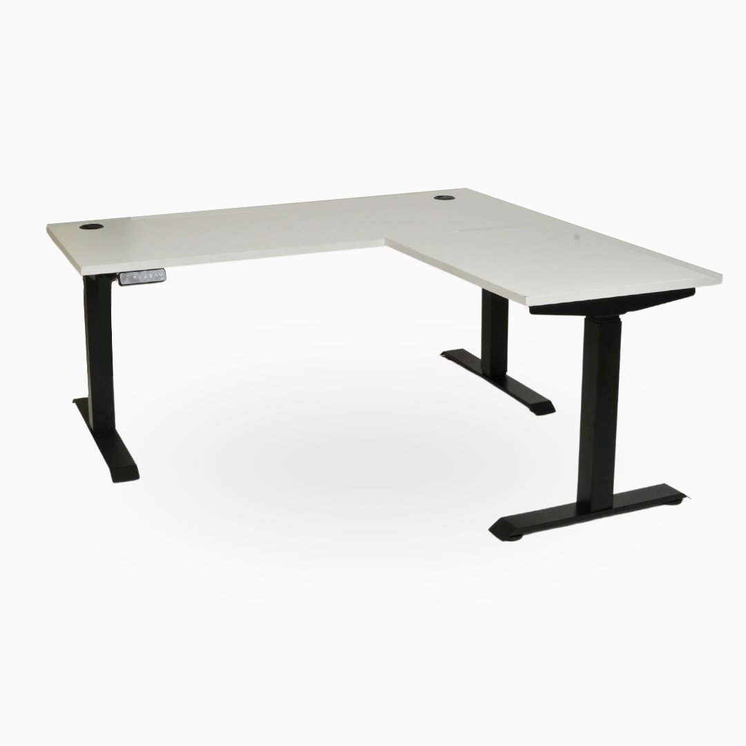 Ark Executive L Shape Standing Desk Workstation - Ark Ergonomics