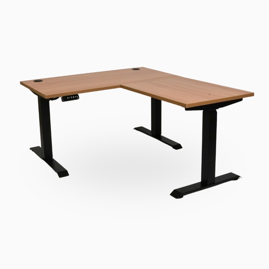Ark Executive L Shape Standing Desk Workstation - Ark Ergonomics