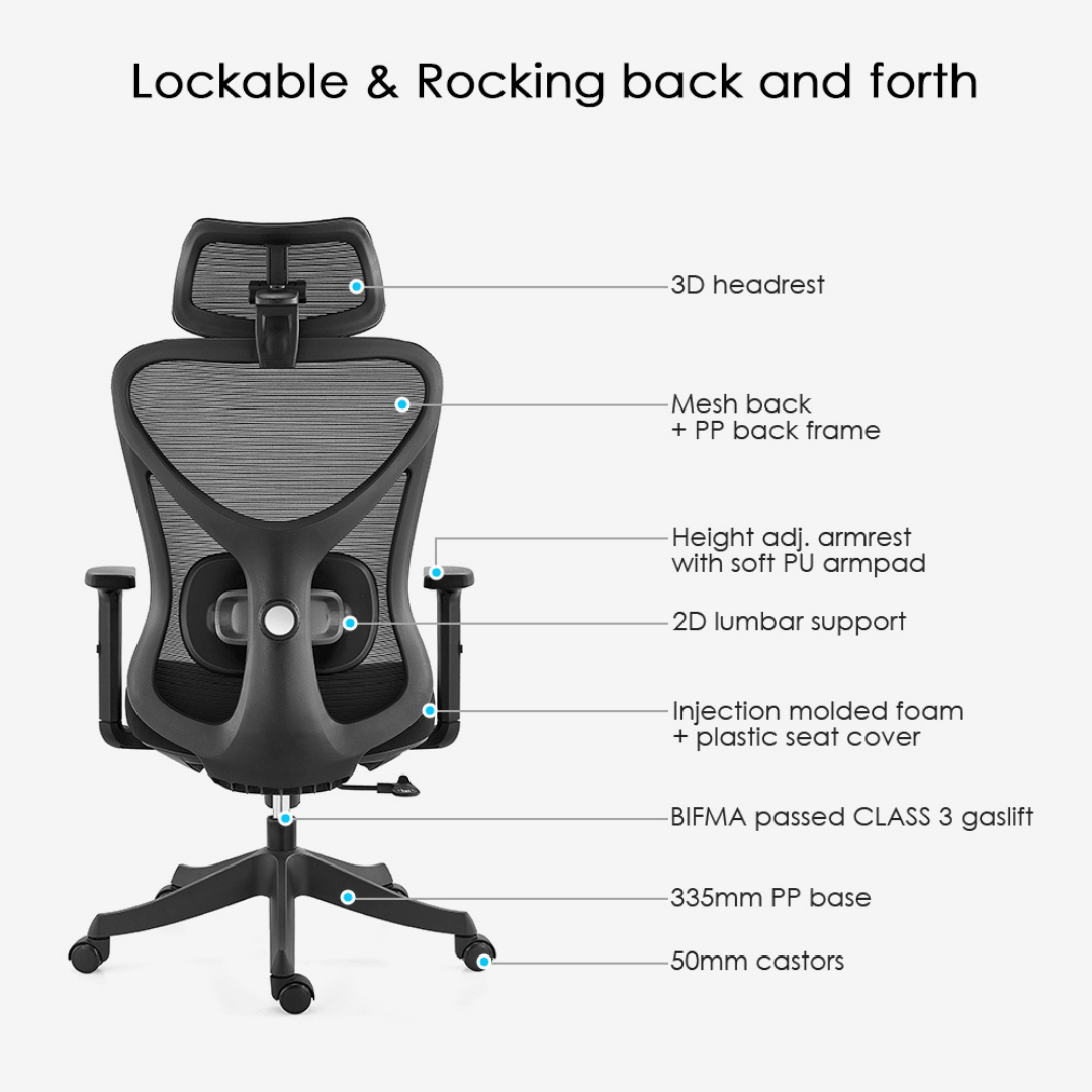 Ark Chair Flexi Ergonomic Office Chair