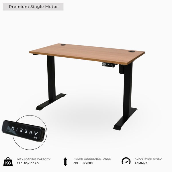 Ark Desk Classic - Premium Single Motor Standing Desk - Ark Ergonomics
