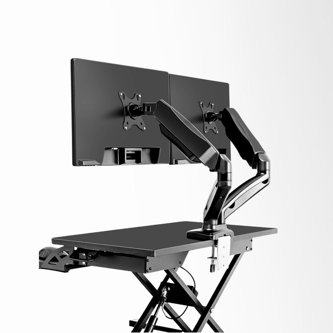 Dual Arm Monitor Mount - Ark Ergonomics